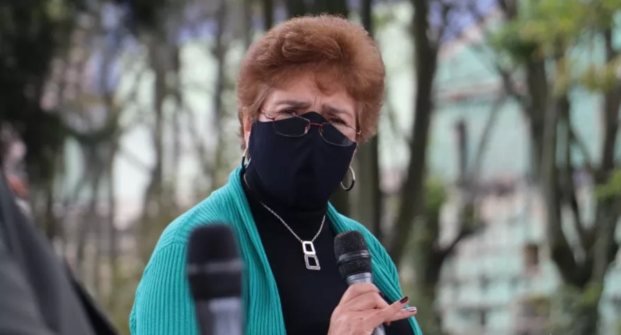 Carmenza Adriana López, víctima de la Farc que rechazó un abrazo de senadora que fue exguerrillera