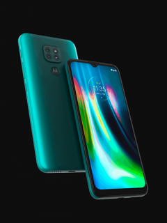 Imagen del Moto G9 Play para ilustrar nota sobre celulares Motorola con mejor batería