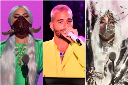 Lady Gaga y Maluma en los Premios MTV VMA's 2020, en onde cantaron y se llevaron premios a casa.