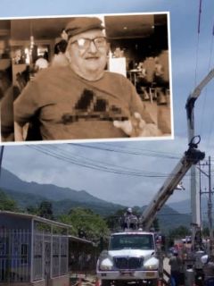 Médico José Miguel Dau, que murió luego de que le cortaran la luz