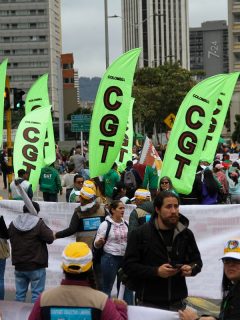 Paro Nacional en Bogotá, noviembre 2019. Convocan movilización nacional.