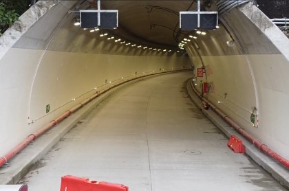 Entrada al Túnel de La Línea