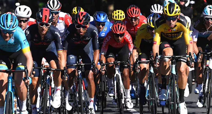 Nairo y Egan en etapa 15 del Tour de Francia, clasificación general.