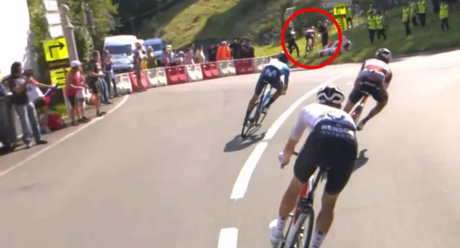 Powells se sale de la carretera en la etapa 8 del Tour de Francia