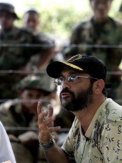 Foto de archivo de exparamilitar Rodrigo Tovar Pupo, ‘Jorge 40’, cuya deportación fue pedida por Colombia pues quedará libre el 6 de septiembre de 2020.