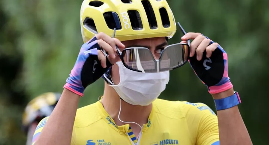 Sergio Andrés Higuita, que dice sentir la fatiga en el Tour de Francia
