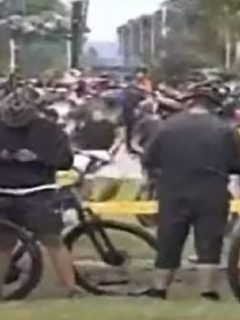 Masiva asistencia de bogotanos a la Ciclovía.