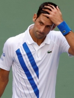 Novak Djokovic se disculpa por pelotazo a una jueza en el US Open