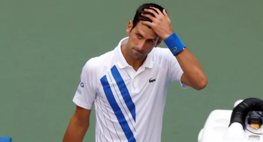 Novak Djokovic se disculpa por pelotazo a una jueza en el US Open