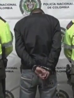 Hombre capturado en Bogotá, que es sospechoso de asesinar a se ex en un motel de Barranquilla