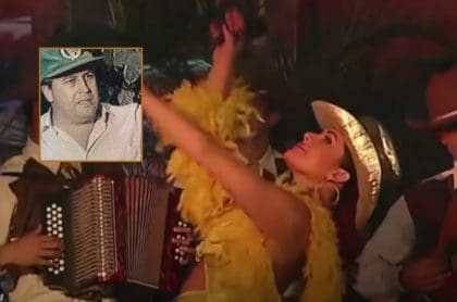 Lady Noriega, actriz de 'Pasión de gavilanes' que rechazó a Pablo Escobar y su millonaria oferta (fotomontaje Pulzo).