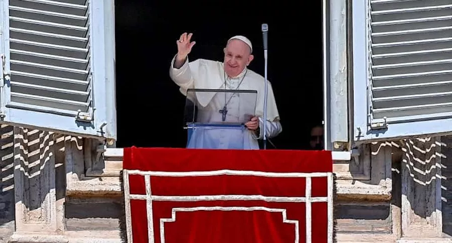 Papa Francisco en su homilía de domingo.