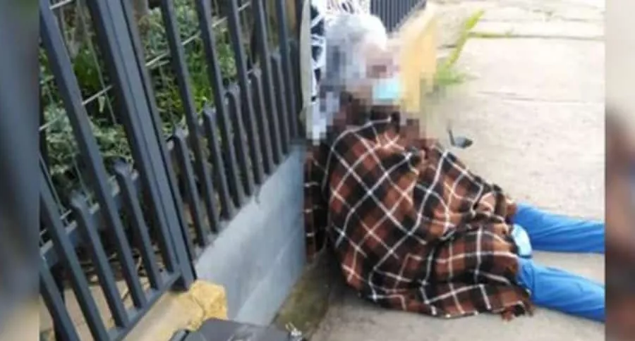 Anciana que fue desalojada por su hija de su propia casa, en Chile