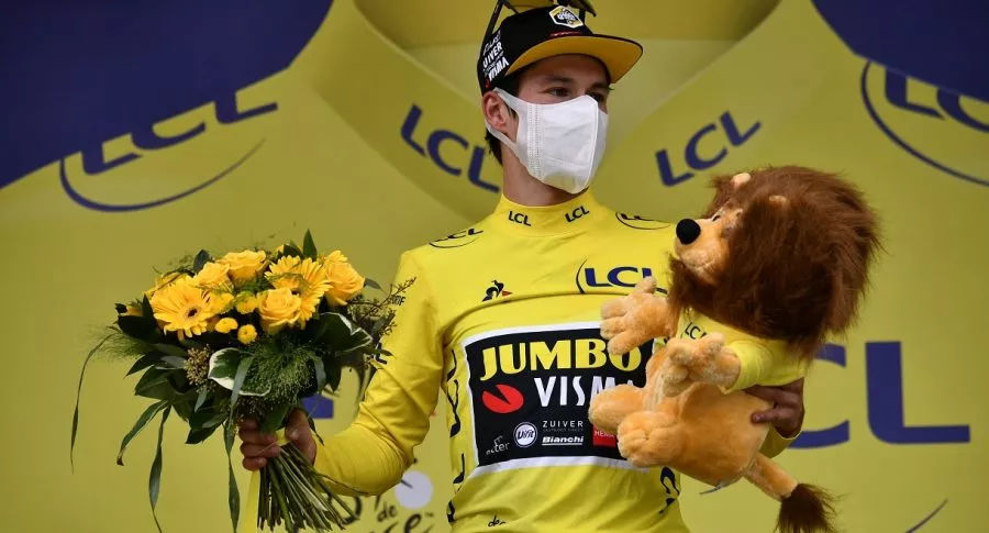 Primoz Roglic, líder del Tour de Francia tras etapa 10, clasificación general