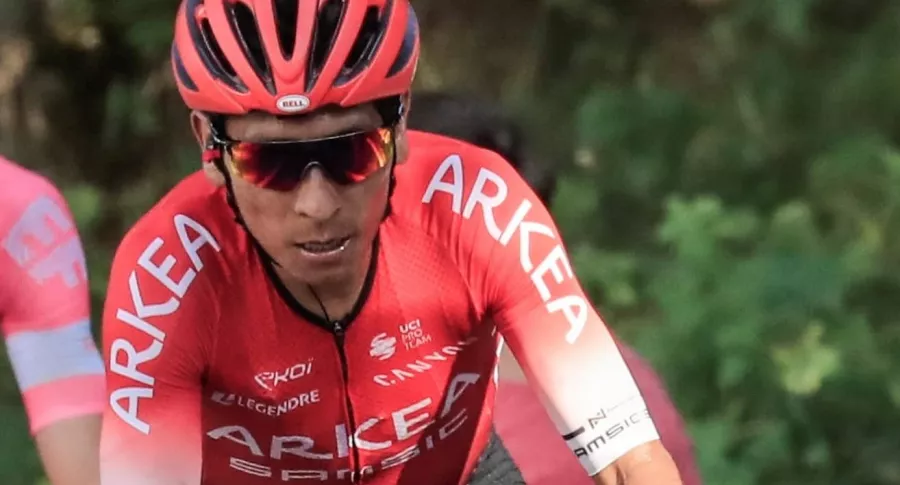 Aparece video de la caída de Nairo Quintana en el Tour de Francia. Imagen de referencia del colombiano en la ronda gala.