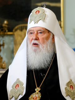 Mykhailo Denysenko, patriarca de la Iglesia ortodoxa ucraniana, tiene COVID-19.