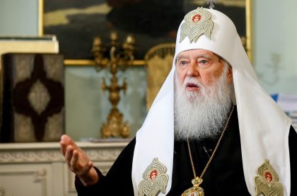 Mykhailo Denysenko, patriarca de la Iglesia ortodoxa ucraniana, tiene COVID-19.
