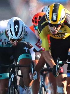 Un celular pudo causar el empujón por el que descalificaron a Peter Sagan en el Tour de Francia.