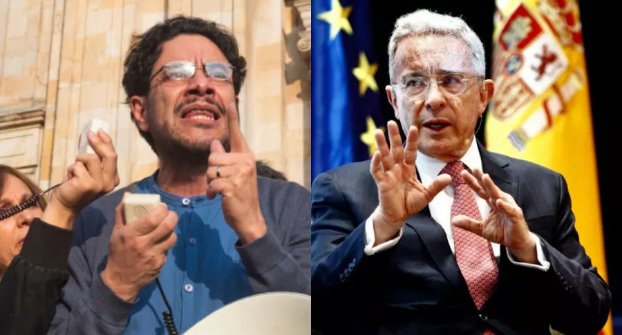 Iván Cepeda mandó a callar a Álvaro Uribe por opinar sobre disturbios en Bogotá