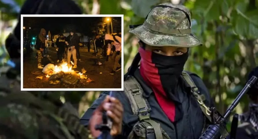 El ministro de Defensa dijo que los hechos que se presentaron recientemente fueron manifestaciones de violencia articulada y sistemática. Disturbios en Bogotá, ELN.