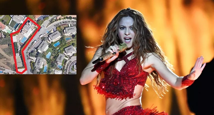 Foto de Shakira, a propósito del video de su casa en Barcelona