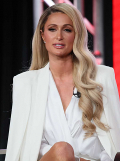Paris Hilton en un panel con YouTube, empresa con la que hizo 'This is Paris', documental en el que habla de su video sexual