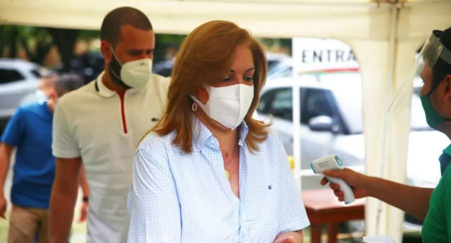 La gobernadora del Valle, Clara Luz Roldán, anunció este lunes 14 de septiembre que padece cáncer