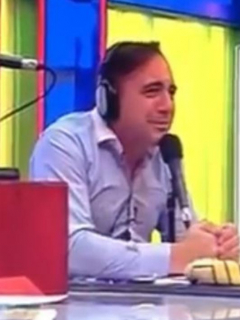 Mario Sabato, relator del Tour de Francia en ESPN, y exnovia de Egan Bernal, quien lo criticó (Fotomontaje Pulzo)