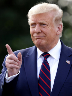Trump promete vacuna contra coronavirus para antes de un mes