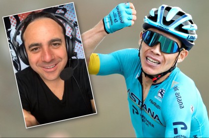 Mario Sábato compara a Miguel  Ángel López con Rocky por triunfo en etapa 17 del Tour de Francia.