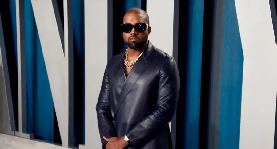 Kanye West en el 'after party' de los Óscar 2020, meses antes de despacharse contra las disqueras.