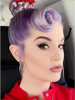 Fotomontaje de Kelly Osbourne, a propósito de que bajó 40 kilos