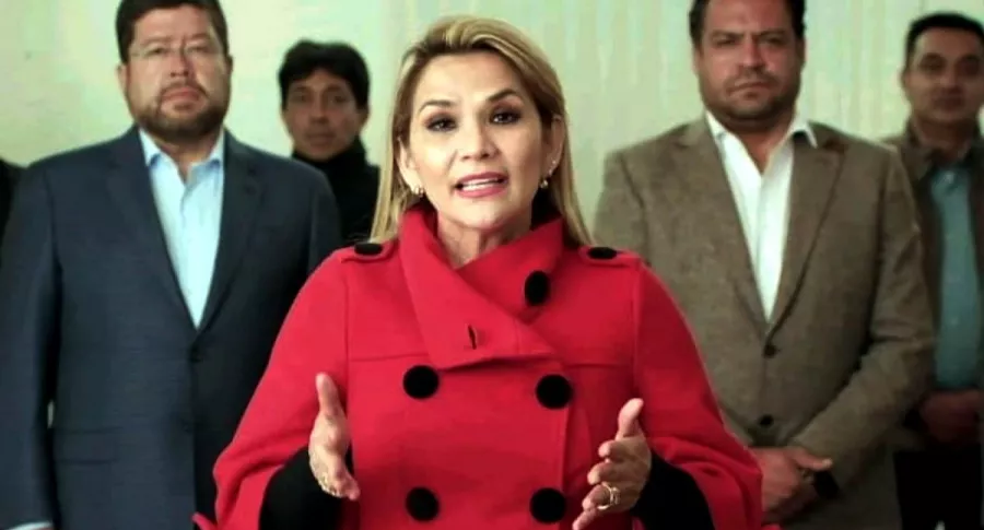 Jeanine Áñez, presidenta interina de Bolivia