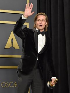 Foto de Brad Pitt, a propósito de que su novia aclaró si le cae mal Angelina Jolie