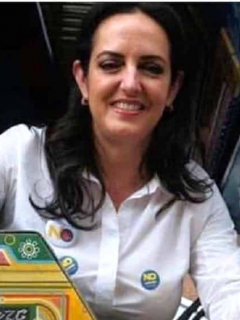 María Fernanda Cabal, senadora que habló de los insultos que recibió en un CAI de Usaquén, en Bogotá