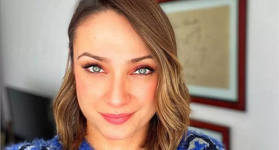 Selfi de Mónica Jaramillo, presentadora que salió de Caracol y se dedicaría a programa de ciclismo en Instagram.