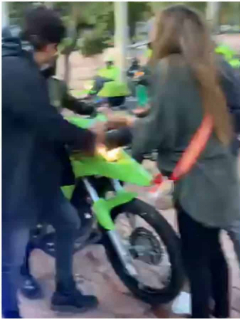 Katherine Miranda dice que fue agredida por policías en protestas