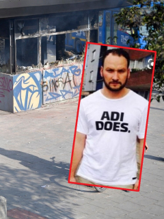 Imágenes de CAI de Bogotá y Javier Ordóñez ilustran nota sobre videos de Ordóñez en el CAI