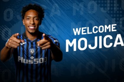 Johan Mojica presentado como nuevo jugador del Atalanta