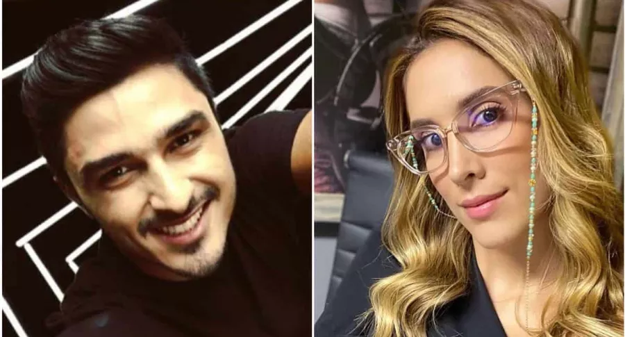 Harold Jiménez y Daniela Ospina, pareja que tiene fotos inéditas con Salomé, la hija de la modelo con James Rodríguez.