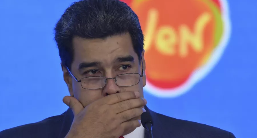 Nicolás Maduro, cinco de cuyos políticos más cercanos fueron sancionados por EE.UU., aparece durante la clausura de la Feria Internacional de Turismo en Caracas, en noviembre de 2018.