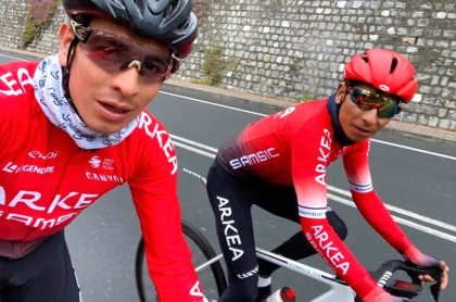 "Están libres": Arkea, sobre caso de Dáyer y Nairo Quintana, colombianos que corrieron el Tour de Francia.