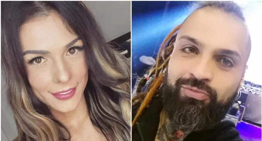 Danna Sultana y Roberto Velásquez, famosos colombianos que se rumoró tuvieron un noviazgo.