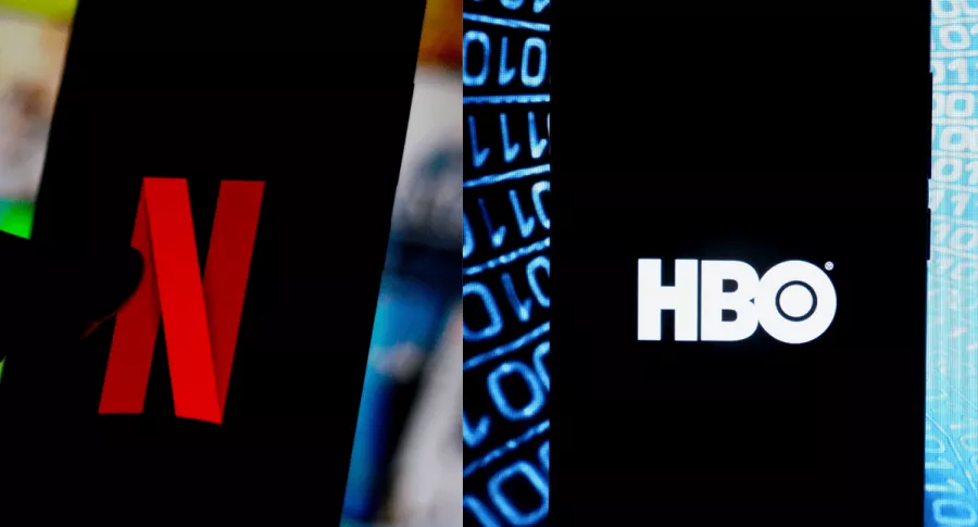 Logotipos de Netflix y HBO para ilustrar nota sobre la comparación entre ambas, cuál es mejor, cuáles son sus precios, ventajas y desventajas
