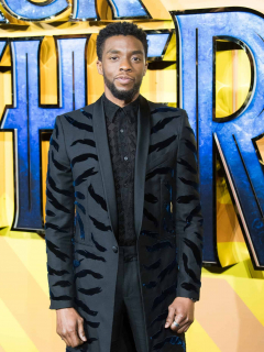 Foto de Chadwick Boseman, a propósito de que Disney hizo mural en su honor en Orlando