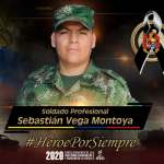 Imagen del soldado que murió en combate con disidencias de las Farc en Cauca