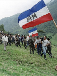 M-19, imagen de referencia: la Alcaldía de Bogotá solicitó 5.000 millones de pesos para construir un monumento alusivo al acuerdo de paz con el M-19.