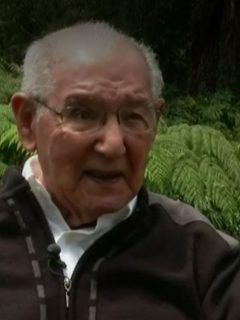 Lucio Chiquito Caicedo, ingeniero civil de 104 años.