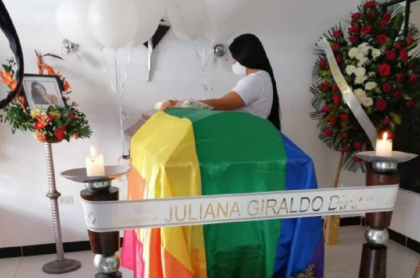 El velorio de Juliana Giraldo, muerta por disparo de un soldado, se llevó a cabo en Jamundí
