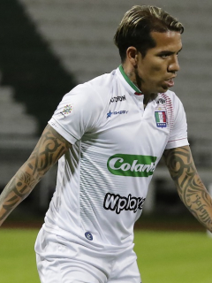 Dayro Moreno en la victoria de Once Caldas contra Nacional en la fecha 10 de la Liga BetPlay, tabla de posiciones actualizada